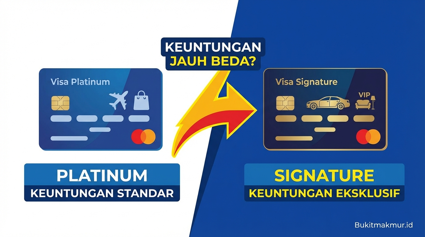 Beda Kartu Kredit Visa Platinum dan Signature, Keuntungannya Jauh Beda?