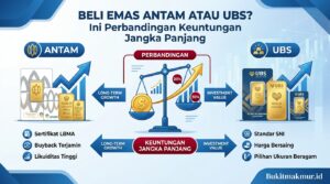 Beli Emas Antam atau UBS? Ini Perbandingan Keuntungan Jangka Panjang