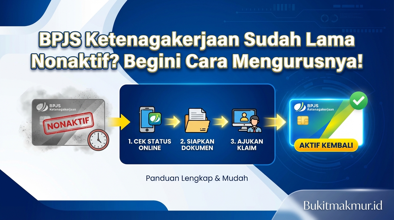 BPJS Ketenagakerjaan Sudah Lama Nonaktif? Begini Cara Mengurusnya!