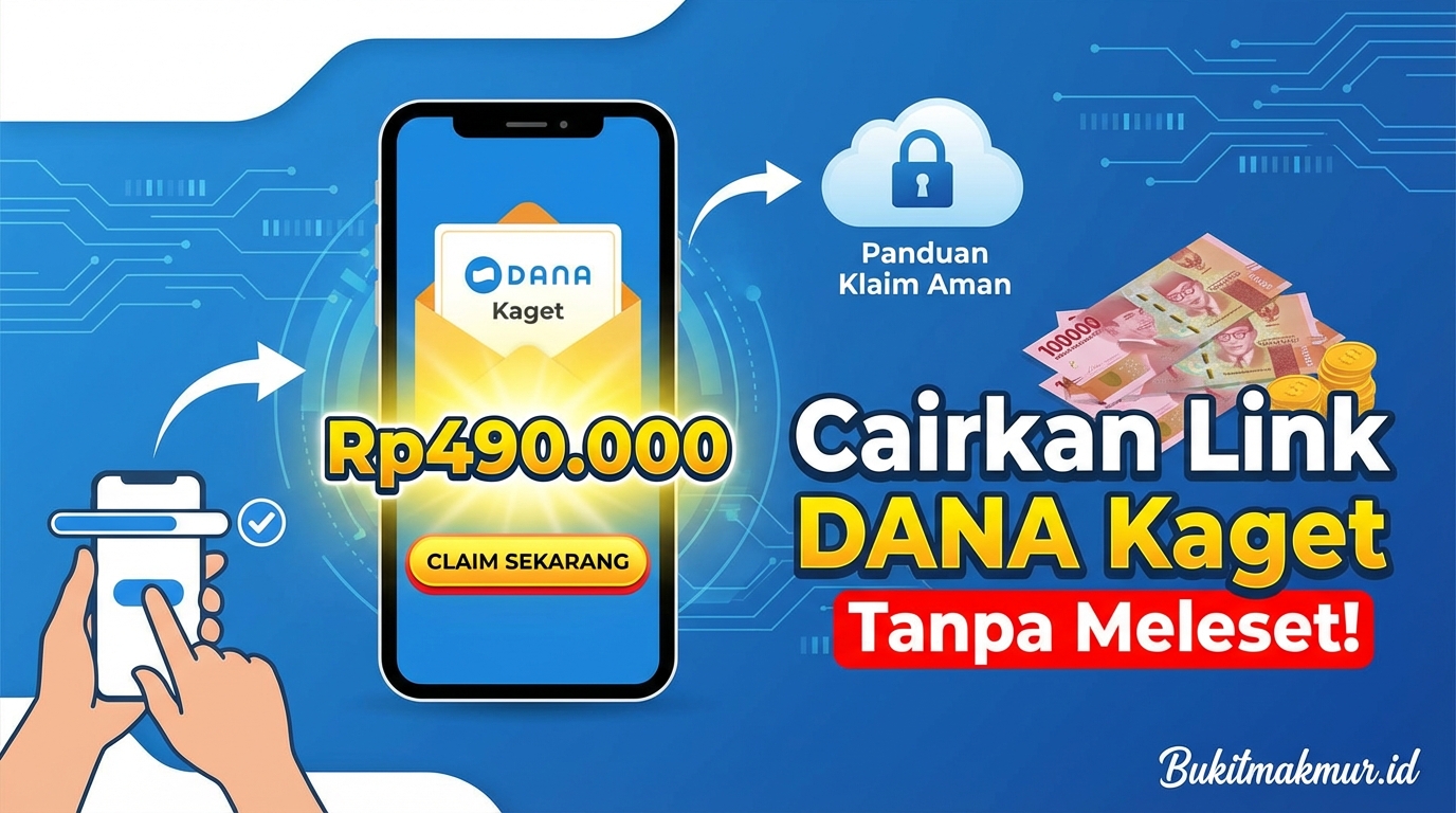 Cairkan Link DANA Kaget Rp490.000 Tanpa Meleset, Baca Panduan Klaim Aman Di Sini