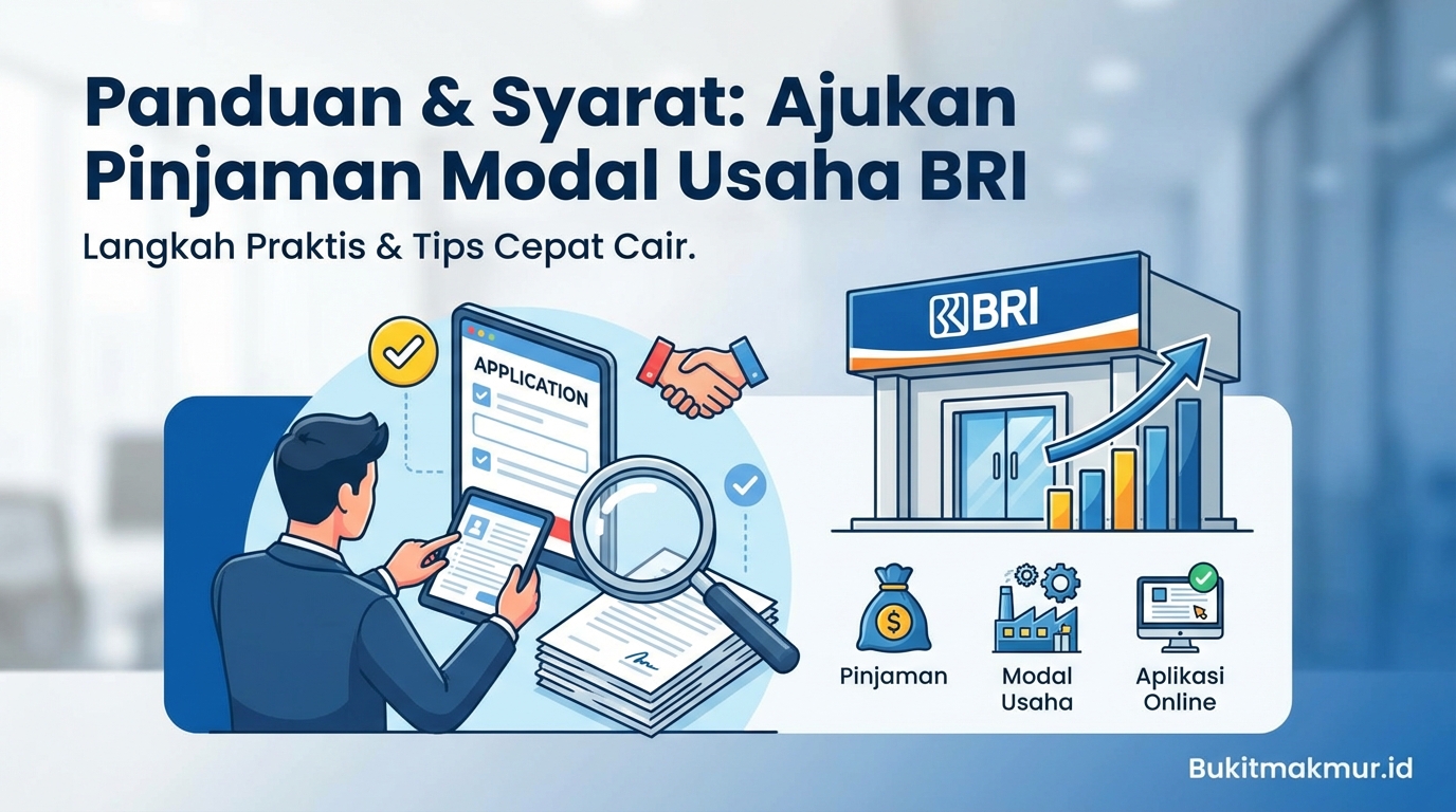 Cara Ajukan Pinjaman Modal Usaha di BRI
