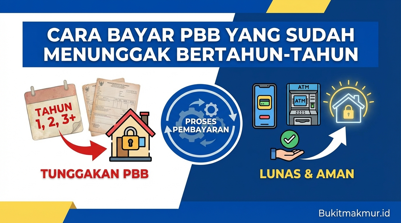 Cara Bayar PBB yang Sudah Menunggak Bertahun-tahun