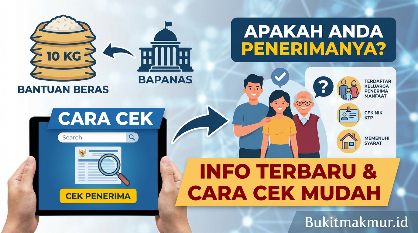 Cara Cek Bantuan Beras 10 Kg dari Bapanas, Apakah Anda Penerimanya?