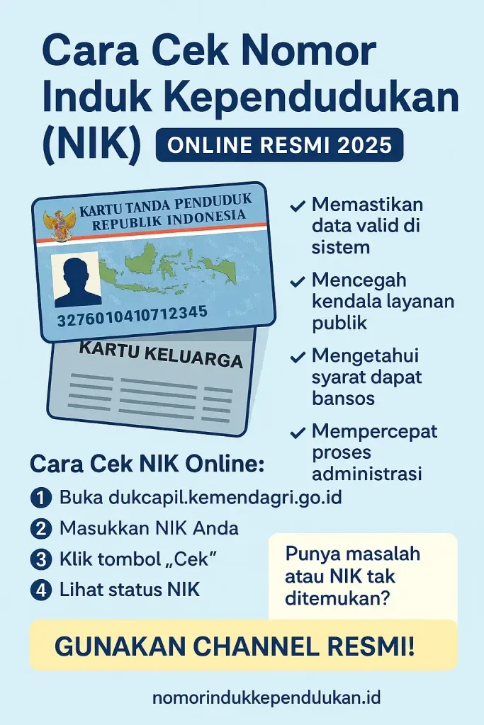 Cara Cek Data Dukcapil Online 2026 - Panduan Lengkap & Solusi NIK Bermasalah