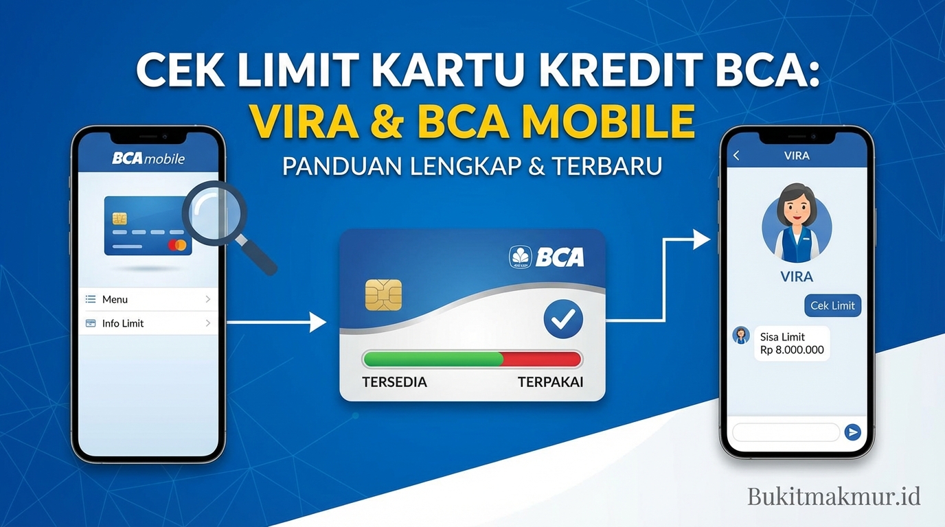 Cara Cek Limit Kartu Kredit BCA yang Tersisa Lewat VIRA dan BCA Mobile