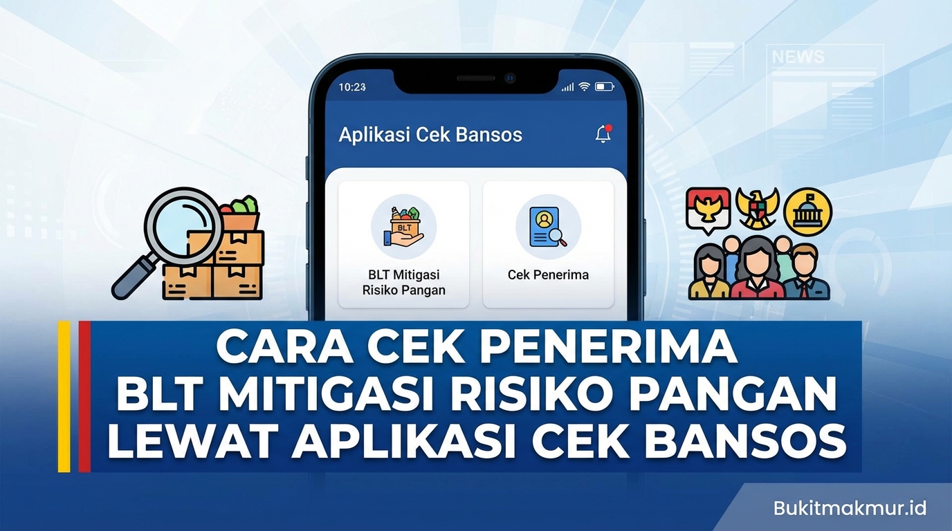 Cara Cek Penerima BLT Mitigasi Risiko Pangan Lewat Aplikasi Cek Bansos