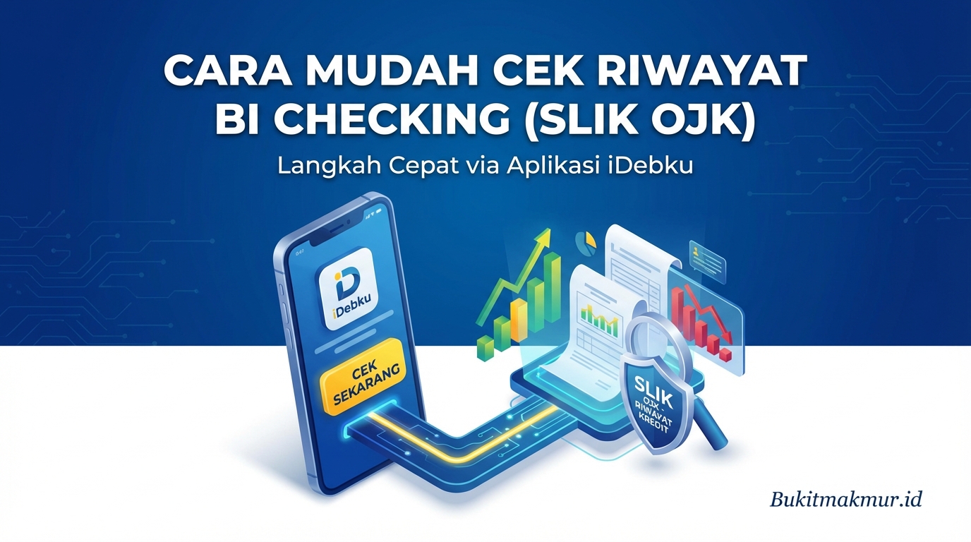 Cara Cek Riwayat BI Checking (SLIK OJK) Lewat Aplikasi iDebku