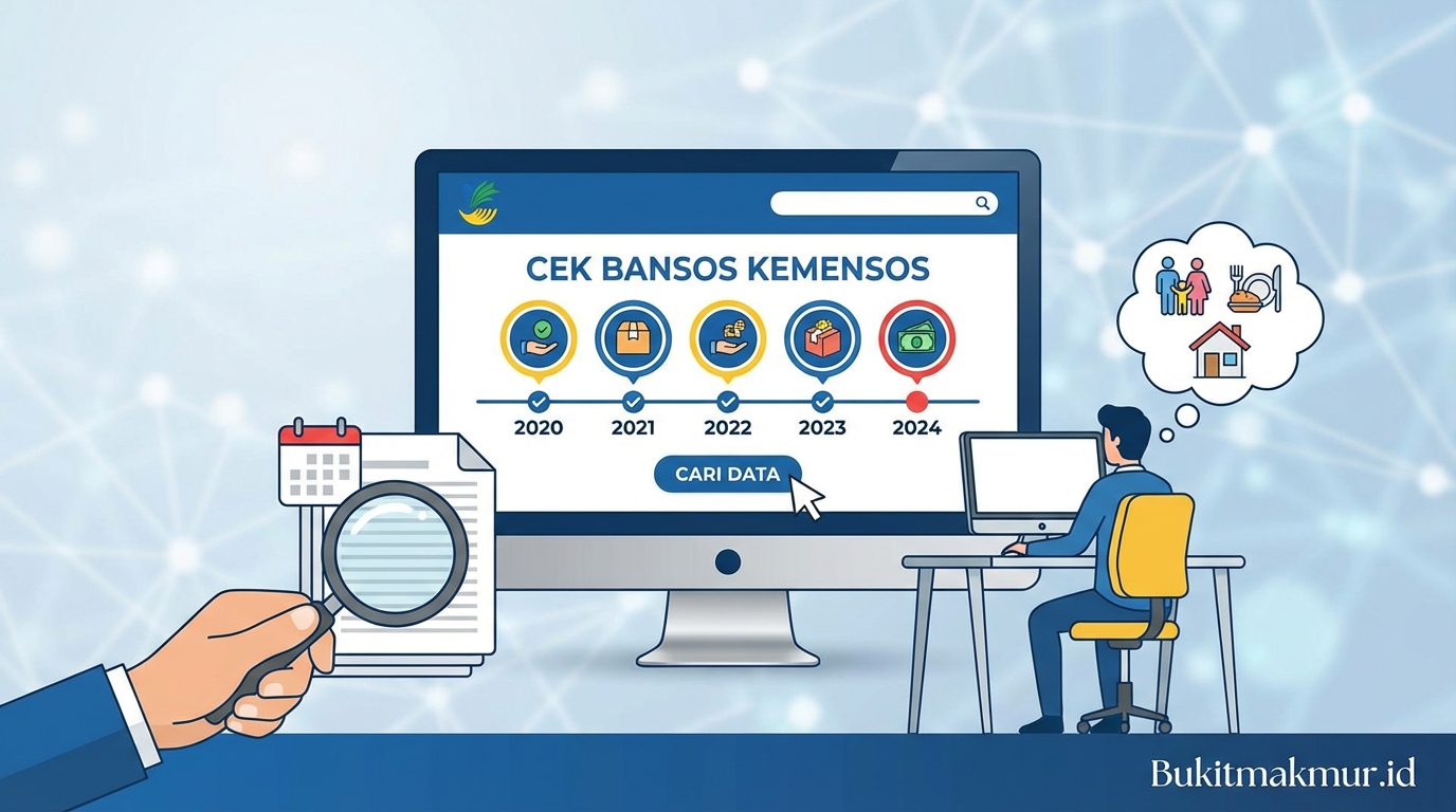 Cara Cek Riwayat Penerimaan Bansos Bertahun-tahun Lewat Situs Kemensos