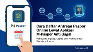 Cara Daftar Antrean Paspor Online Lewat Aplikasi M-Paspor Anti Gagal