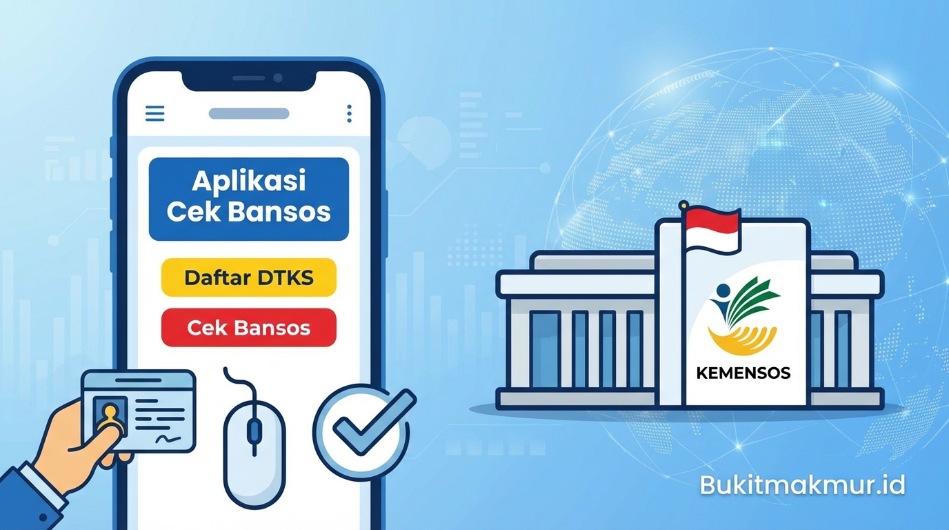 Cara Daftar DTKS Online Lewat Aplikasi Cek Bansos Kemensos Terbaru