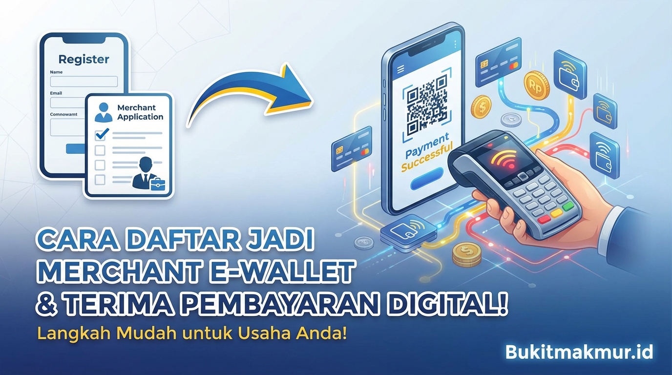 Cara Daftar Jadi Merchant E-Wallet dan Terima Pembayaran Digital!