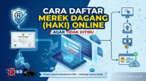 Cara Daftar Merek Dagang (HAKI) di DJKI Secara Online Agar Tidak Ditiru