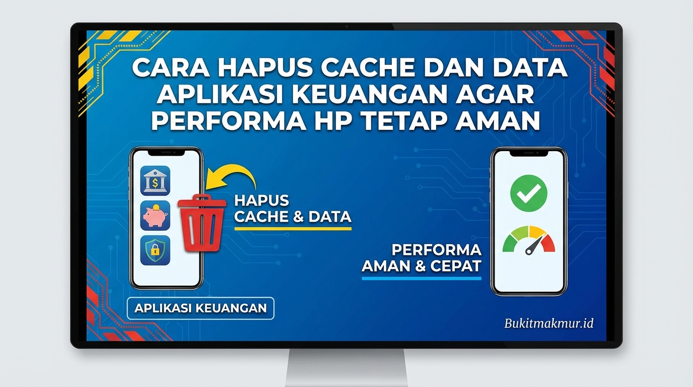 Cara Hapus Cache dan Data Aplikasi Keuangan Agar Performa HP Tetap Aman