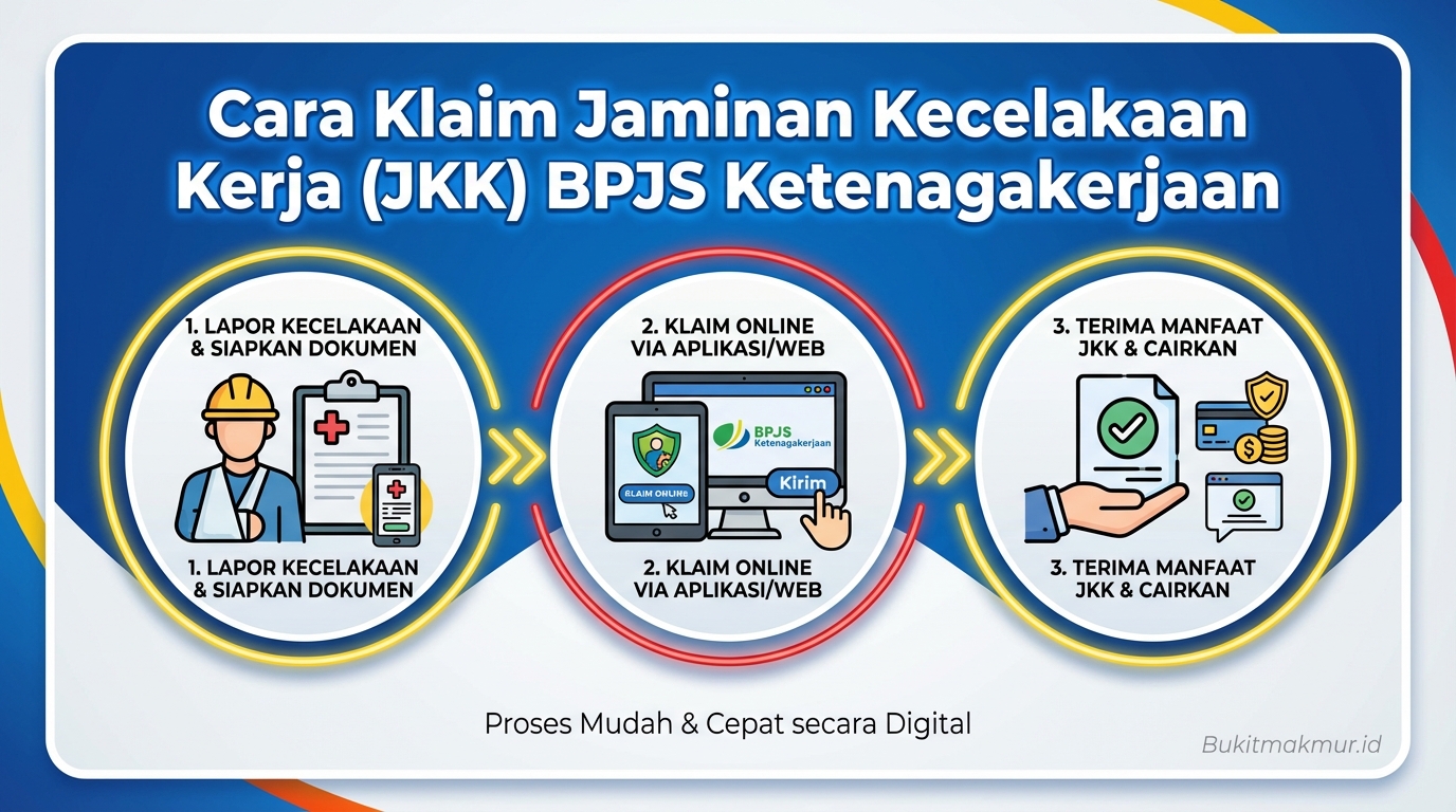 Cara Klaim Jaminan Kecelakaan Kerja (JKK) BPJS Ketenagakerjaan