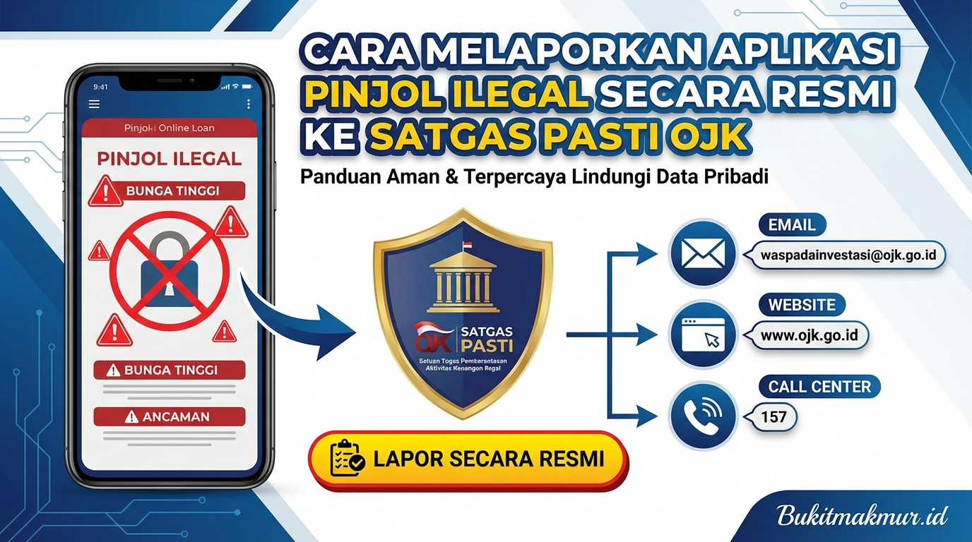 Cara Melaporkan Aplikasi Pinjol Ilegal Secara Resmi ke Satgas PASTI OJK