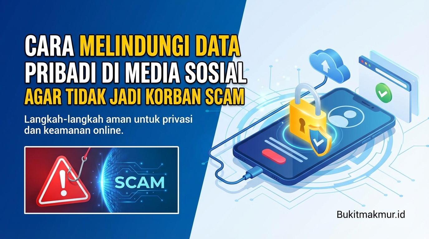 Cara Melindungi Data Pribadi di Media Sosial Agar Tidak Jadi Korban Scam