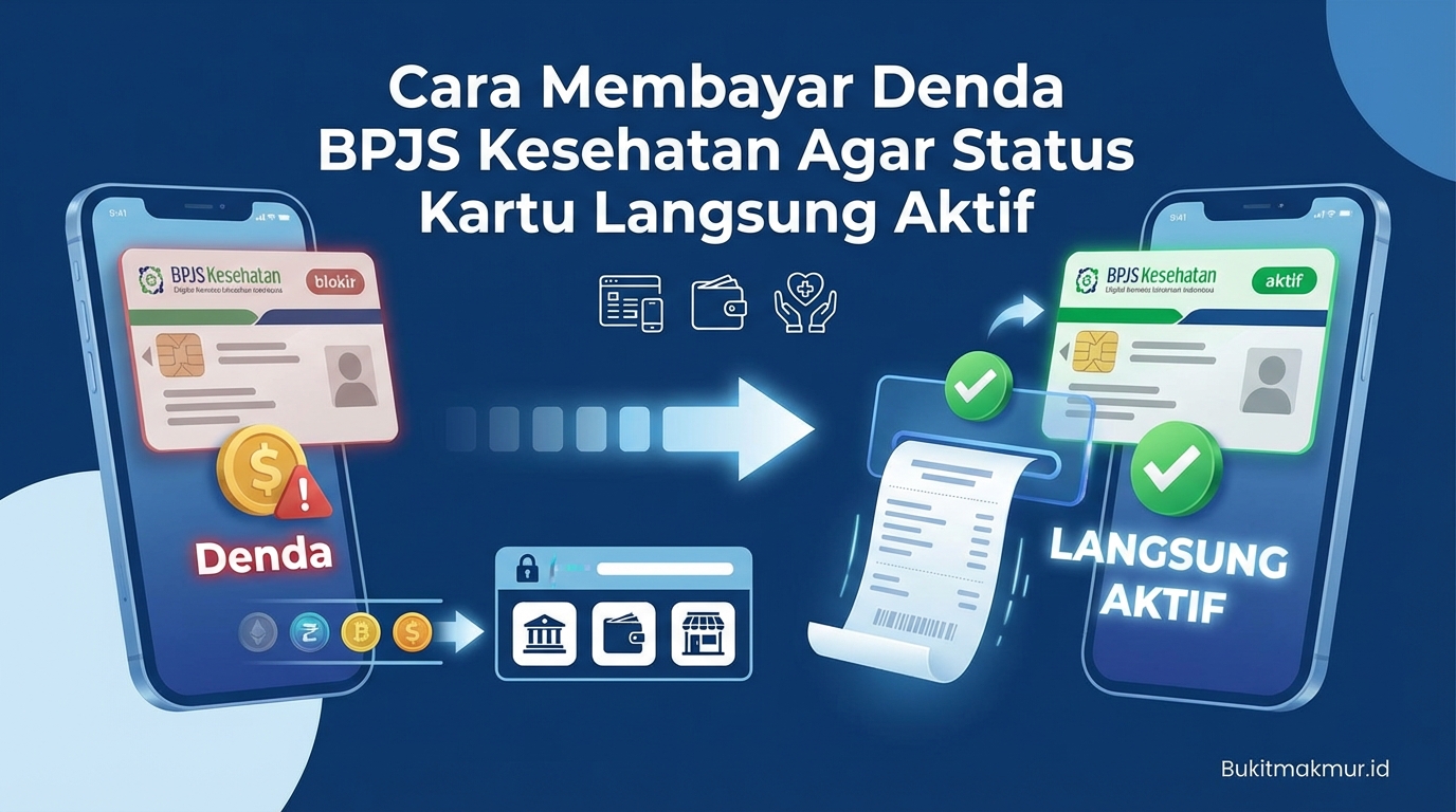 Cara Membayar Denda BPJS Kesehatan Agar Status Kartu Langsung Aktif