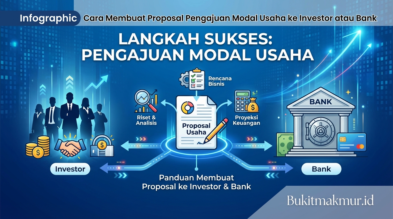 Cara Membuat Proposal Pengajuan Modal Usaha ke Investor atau Bank