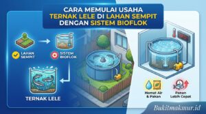 Cara Memulai Usaha Ternak Lele di Lahan Sempit dengan Sistem Bioflok