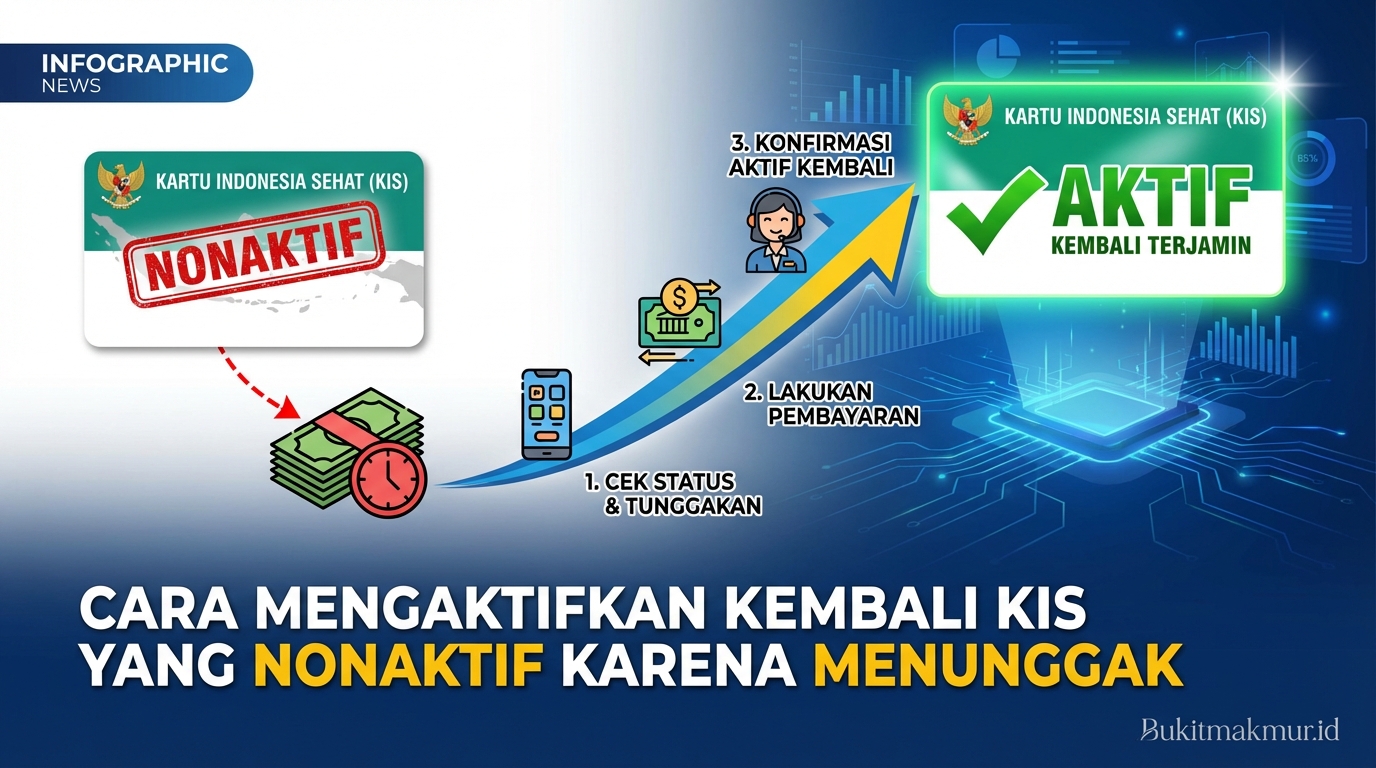 Cara Mengaktifkan Kembali KIS yang Nonaktif Karena Menunggak