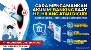 Cara Mengamankan Akun M-Banking Saat HP Hilang atau Dicuri