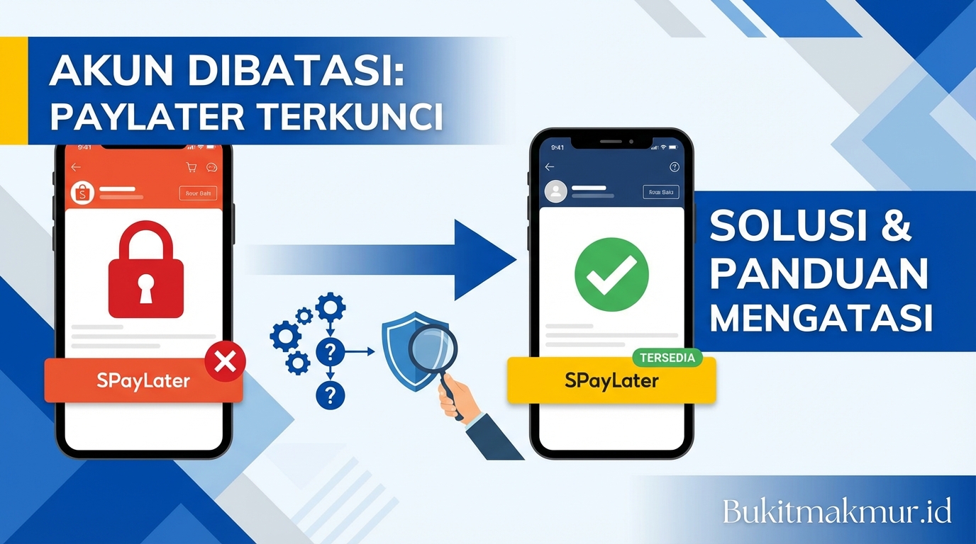 Cara Mengatasi Akun Shopee Dibatasi Sehingga Tidak Bisa Pakai Paylater