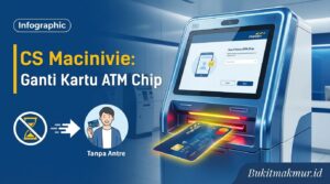 Cara Mengganti Kartu ATM Mandiri Chip Lewat CS Machine (CSM) Tanpa Antre