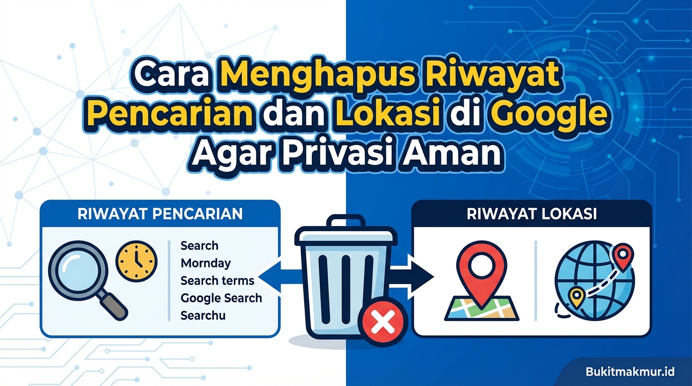 Cara Menghapus Riwayat Pencarian dan Lokasi di Google Agar Privasi Aman