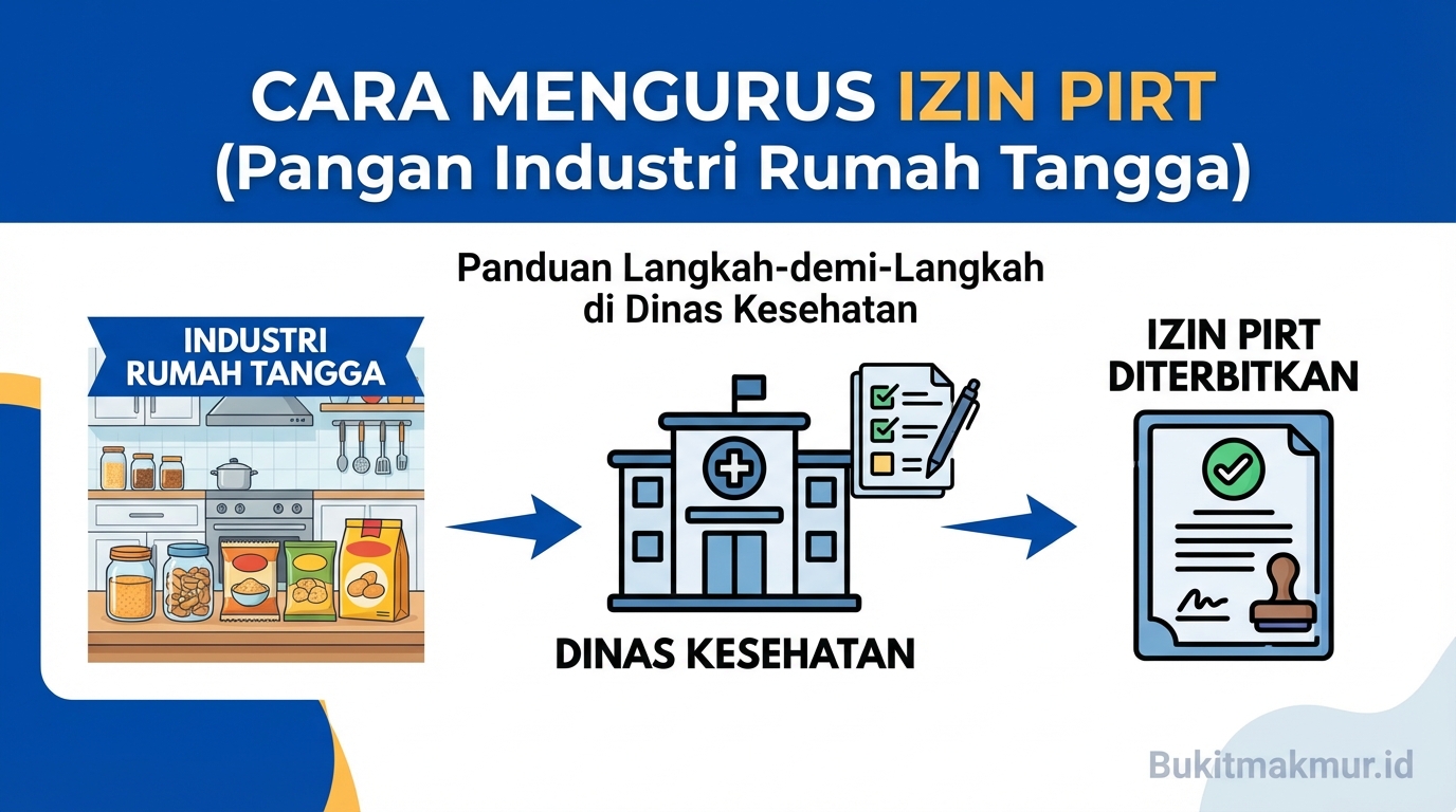 Cara Mengurus Izin PIRT (Pangan Industri Rumah Tangga) di Dinas Kesehatan