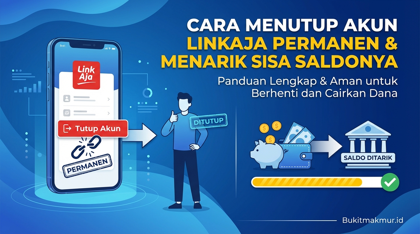 Cara Menutup Akun LinkAja Permanen dan Menarik Sisa Saldonya