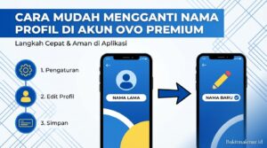 Cara Mudah Mengganti Nama Profil di Akun OVO Premium