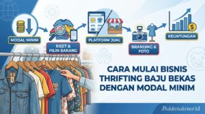 Cara Mulai Bisnis Thrifting Baju Bekas dengan Modal Minim