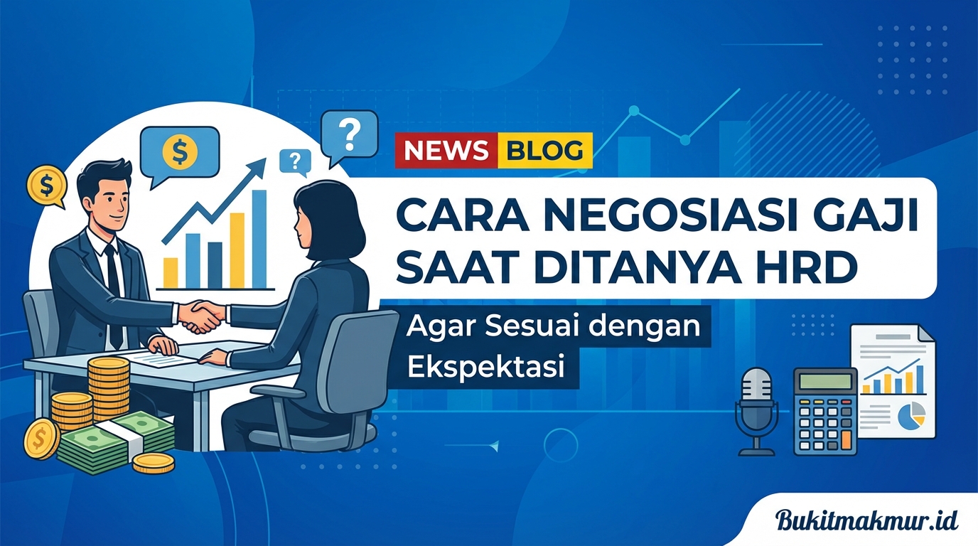 Cara Negosiasi Gaji Saat Ditanya HRD Agar Sesuai dengan Ekspektasi