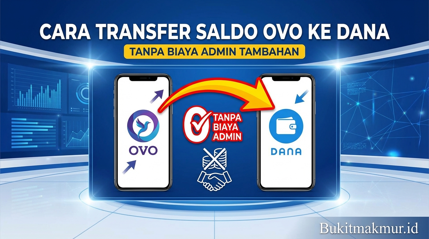 Cara Transfer Saldo OVO ke DANA Tanpa Biaya Admin Tambahan