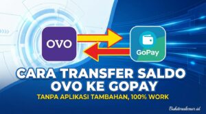 Cara Transfer Saldo OVO ke GoPay Tanpa Aplikasi Tambahan, 100% Work