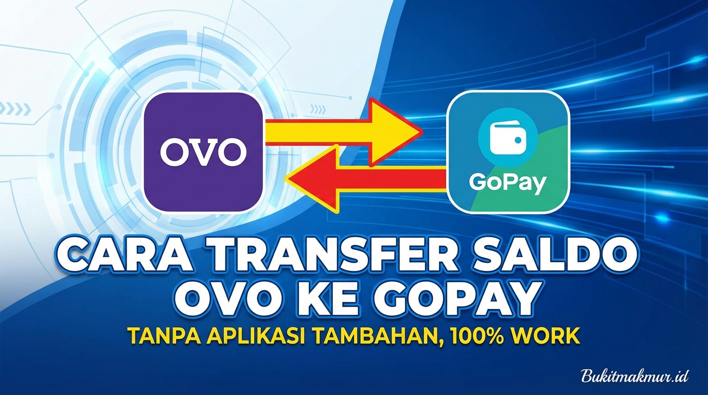 Cara Transfer Saldo OVO ke GoPay Tanpa Aplikasi Tambahan, 100% Work