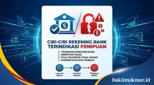 Ciri-ciri Rekening Bank yang Terindikasi Digunakan untuk Penipuan