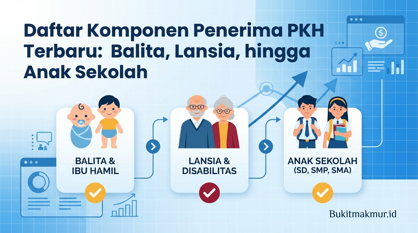 Daftar Komponen Penerima PKH Terbaru: Balita, Lansia, hingga Anak Sekolah