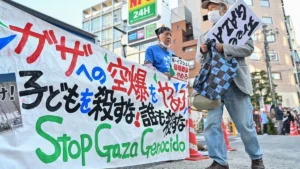 Demo Pro-Palestina Shinjuku Tokyo 2026 - Ribuan Warga Jepang Teriak Boycott Israel