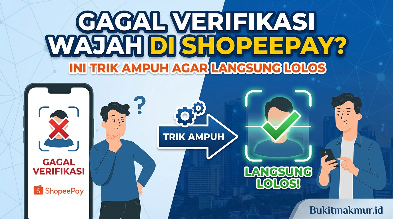 Gagal Verifikasi Wajah di ShopeePay? Ini Trik Ampuh Agar Langsung Lolos