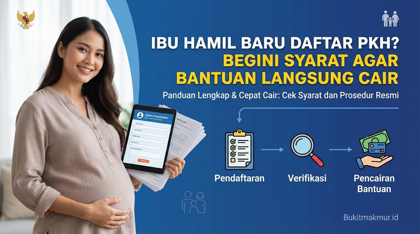 Ibu Hamil Baru Daftar PKH? Begini Syarat Agar Bantuan Langsung Cair