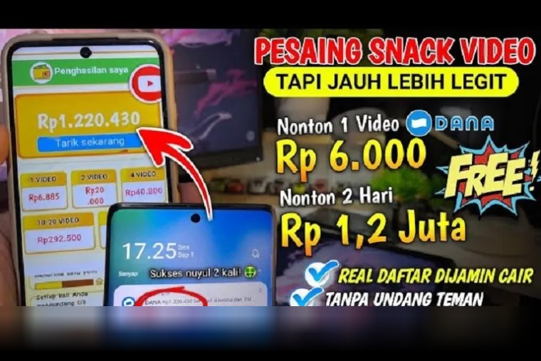 Aplikasi Penghasil Uang 2026: Cair Langsung ke Dana Tanpa Ribet