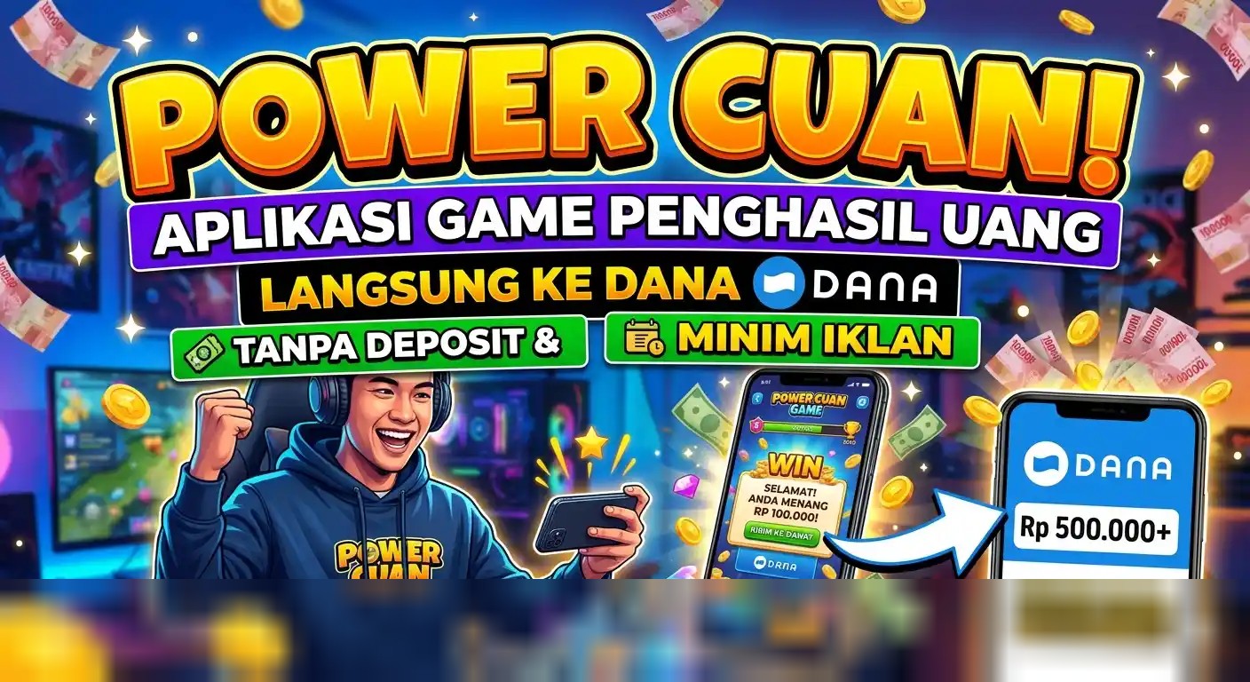 Cuan Nonstop dari Game: Aplikasi Penghasil Dana Tanpa Modal Terbukti