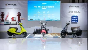Indomobil E-Motor QT Gebrak Pasar Motor Listrik Rp15 Juta Tanpa Sewa Baterai