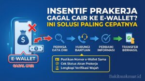 Insentif Prakerja Gagal Cair ke E-Wallet? Ini Solusi Paling Cepatnya
