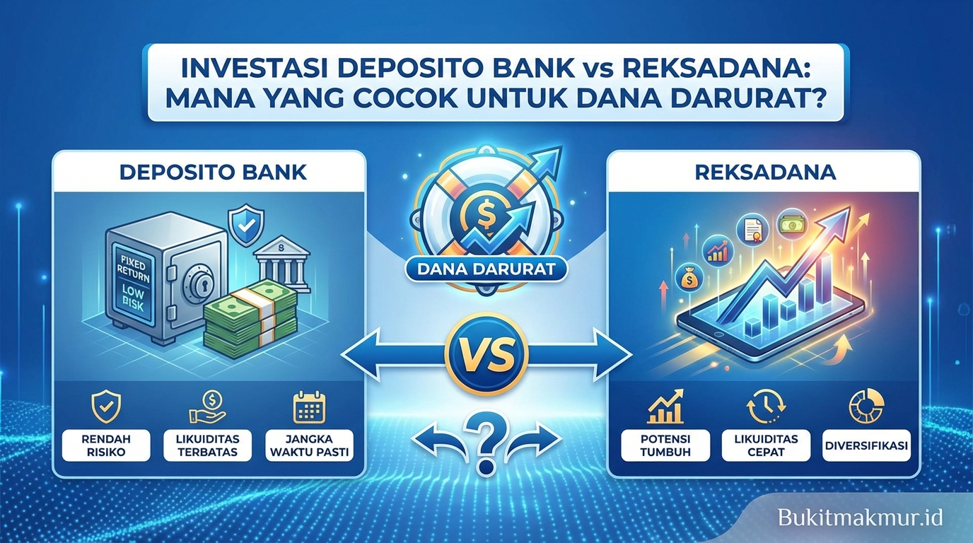 Investasi Deposito Bank vs Reksadana: Mana yang Cocok untuk Dana Darurat?