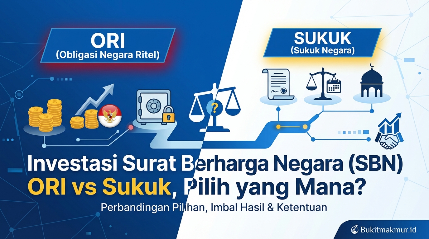 Investasi Surat Berharga Negara (SBN) ORI vs Sukuk, Pilih yang Mana?