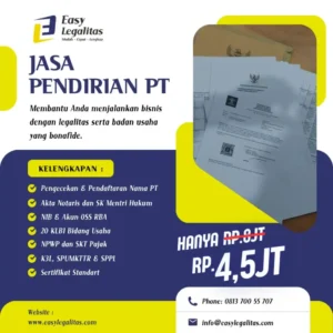 Jasa pendirian perusahaan resmi 2026: Tips hindari korupsi