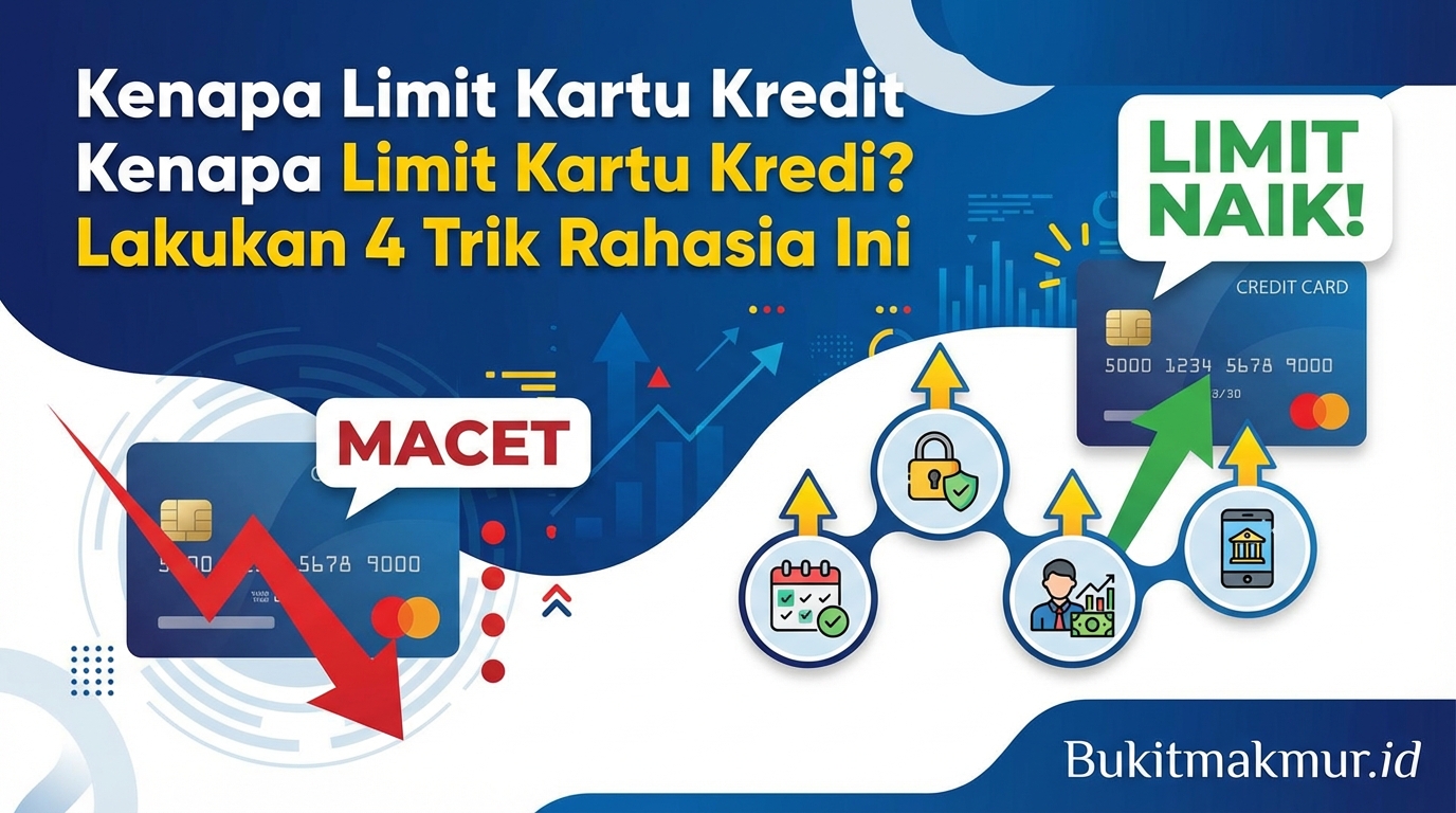 Kenapa Limit Kartu Kredit Tidak Pernah Naik? Lakukan 4 Trik Rahasia Ini