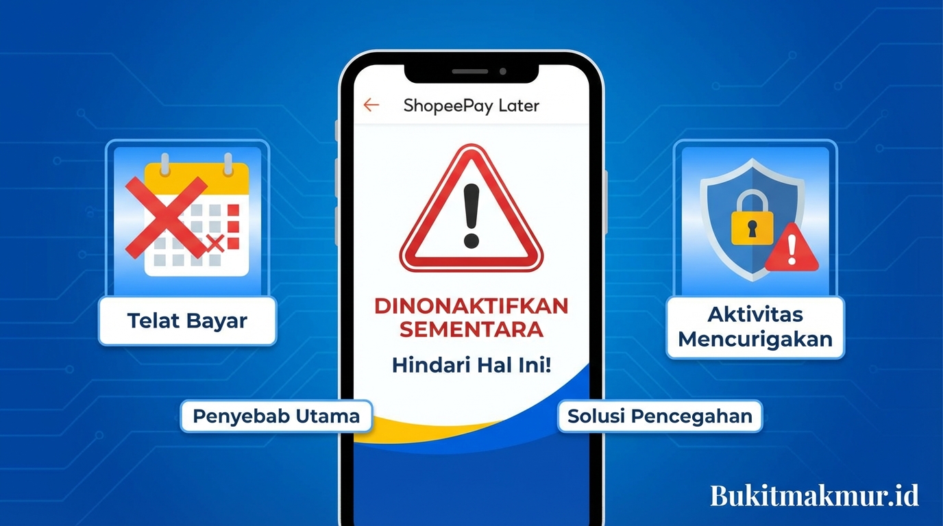 Kenapa ShopeePay Later Dinonaktifkan Sementara? Hindari Hal Ini